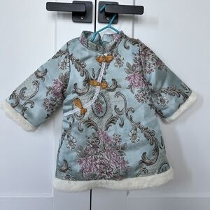 Blue Traditional Chinese Qipao 18M